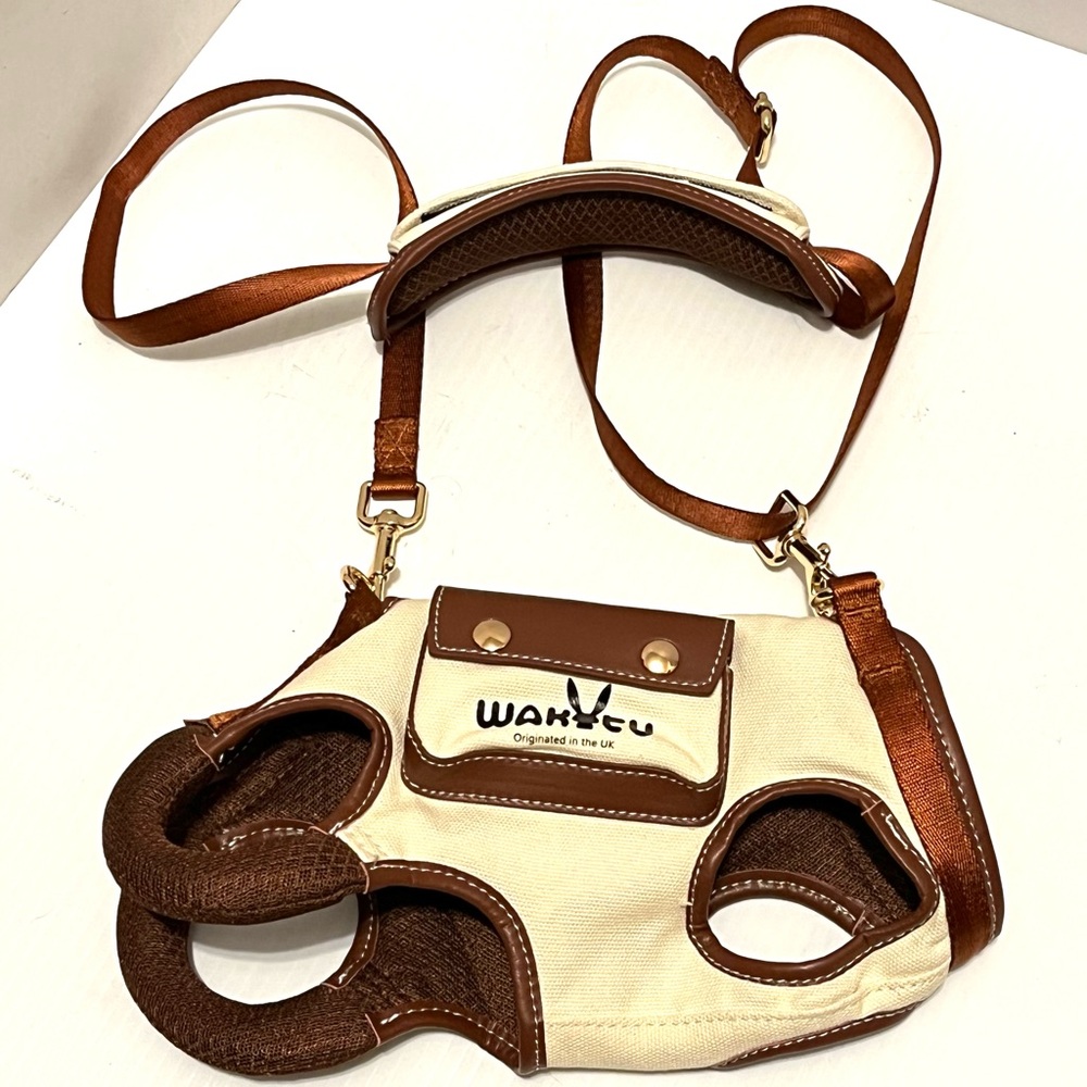 Dog/Cat VES Lift Harness Carrier with strap/leash XS